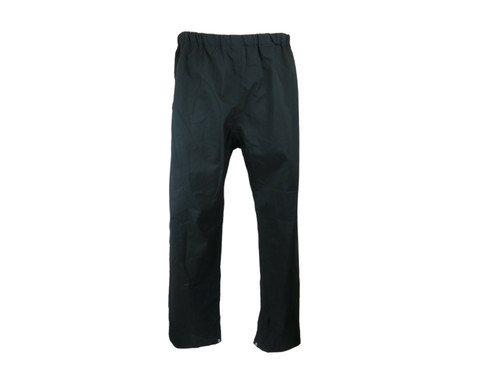 Black police over trousers - black,