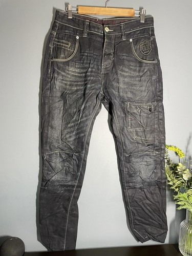 Police 883 men tapered - police, black