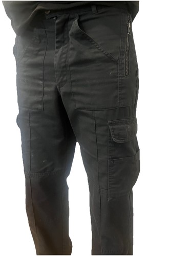 Police black cargo women - ex,