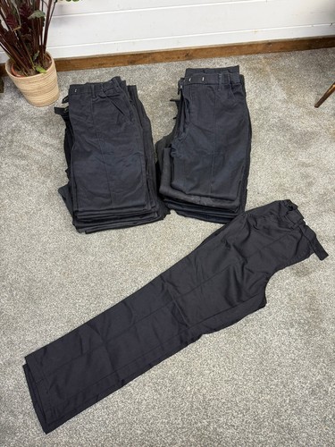 10x black trousers job - black,